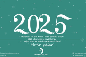 YENİ YILINIZ KUTLU OLSUN!