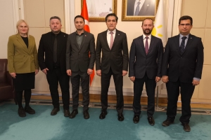 T.B.M.M' DE SAYIN VEKİLLERİMİZE TEKNİK HİZMETLER SINIFI ÇALIŞANLARININ SORUNLARINI DİLE GETİRDİK, ÇÖZÜM YÖNTEMLERİNE İLİŞKİN İSTİŞARELERDE BULUNDUK.