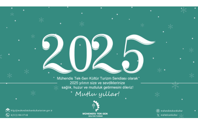 YENİ YILINIZ KUTLU OLSUN!