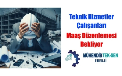 Mühendis Tek-Sen Enerji'den maaş düzenleme Talebi