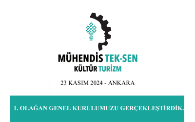 1. OLAĞAN GENEL KURULUMUZU GERÇEKLEŞTİRDİK.