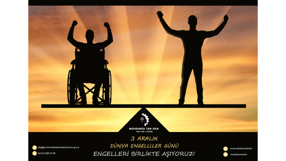 ENGELLERİ BİRLİKTE AŞIYORUZ!